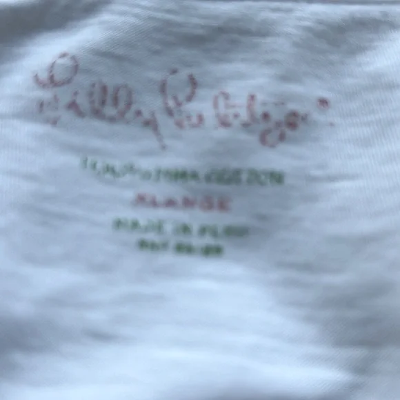 Lilly Pulitzer Pure White Ruffle Top - Picture 4 of 5